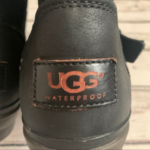 Ugg Thomsen Waterproof riding moto boot Size 7 - Picture 12 of 13